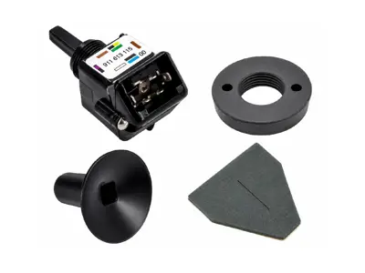 Bedieningsset voor buitenspiegels. Porsche 911 1976-1986 - 91161311500, 91161311503