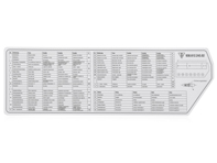 Fusible y relé de la tarjeta de componentes. Porsche 911 Turbo (1987-88) - 93061224302