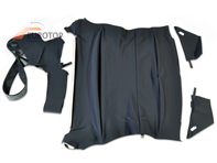 敞篷车顶篷。保时捷 997 - 99756108502/1, 99756108502, 99756108502A21