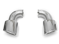 Silencieux d'échappement / dérivation de silencieux avec sorties d'échappement. Porsche 993 Turbo - 99311104554, 99311104555, 99311104654, 99311104655, 99311125150, 99311125153, 99311125154, 99311125254, 99311125253, 99311125250