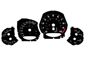 Quadrante impostato, MPH. Porsche 991.2 GT3