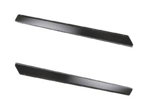 Door Threshold Side Sill Protector Kit Black Aluminium. Porsche 911 1965-73 - 90155111550, 90155111650, 90155111551, 90155111651 - 1689815570, 1689815580
