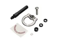 Gancio traino pieghevole Rennline - REV2. Porsche 981/718/991/991.2/Panamera - Anteriore - E19.238