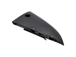 Embellecedor inferior del parachoques trasero, negro mate. Porsche 982 Cayman (718) GT4 RS 2019>> - 98280791, 982807917OK1, 982807918OK1