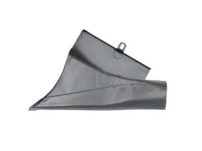 Heater air guide left rear engine tinware. Porsche 911 2.0ltr 1965-67 - 90110632101 - HOT11.1.128