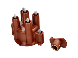 Distributor cap and rotor arm kit. Porsche 924S / 944 - 94460225100, 94460290100, 94460290101