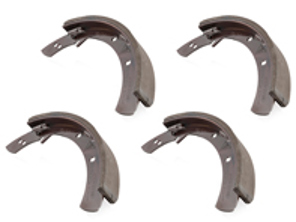 Brake shoes (oversize), set. Porsche 356 - PCG35103353, 69535103353, 69535103352