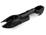 Mittelkonsolenabdeckung aus Kunststoff, Schwarz. Porsche 986 Boxster - 99655290200B12, 99655212501B12