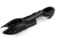 Plastic center console cover, Black. Porsche 986 Boxster - 99655290200B12, 99655212501B12