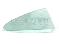 Vetro del finestrino posteriore 1/4, tinta verde. Porsche 911 68-77 Coupé - 91154310202, 91154310207, 91154310102