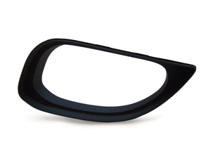 Couvrir le tuyau d'échappement. Porsche 997 Turbo - 9975056510201C, 9975056520201C