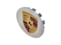 Wheel cap Polished with full-colour Porsche crest for 911 Turbo Wheels - 9Y0601149B, 7PP601149J, 7PP601149G