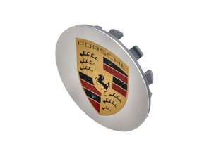 Wheel cap Polished with full-colour Porsche crest for 911 Turbo Wheels - 9Y0601149B, 7PP601149J, 7PP601149G