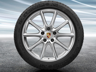 Llantas de aleación Cayenne Design de 20' y neumáticos de invierno Original Porsche - 9Y0044610B