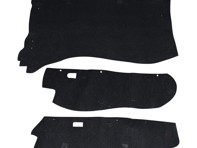 Luggage boot carpet set. Porsche 911 73-76 / 911 Turbo 75-76 - 91155104502, 1689500310, 91155104900, 91155105000 - 1689500310