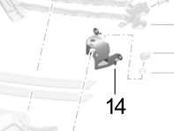 Front bumper bracket for ultrasonic sensor. Porsche 991.2 Turbo 2017>> - 99150585405, 99150585305