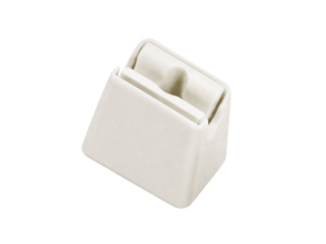 Bevestigingsclip voor zonneklep, beige, profiel 25 mm. Porsche 911 (vroege modellen) - 9117313310070B, 91173133100, 90173133120 - 911 731 331 00 HBE