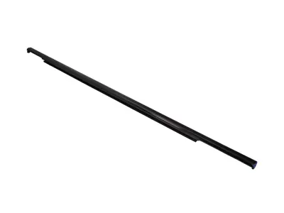 Moldura exterior de la ventana de la puerta trasera izquierda (negra) para Porsche 958 Cayenne (2011-2018) - 95855947711GW1, 95855947712GW1, 95855947714GW1