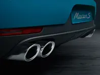 Tubos de escape, en Plata. Porsche Macan II - 95B044205