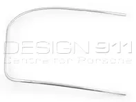 Cúpula Frontal Moldura Metálica Cromada. Porsche 356 B-T6 / C CABRIO - 64454191126, 64454191226