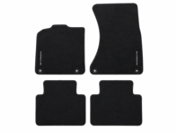 Floor Mats with Nubuck Edging. Porsche Macan LHD - 95B864435B, 95B864435DOS5, 95B864435DOT7, 95B864435DOR4, 95B864435DOL7