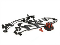 Ignition Kit HT Leads, Rotor, Distributor Cap Porsche 911 3.2L 1985-89 - 91160201103, 91160201203, 91160201120, 93060290202, 93060291900