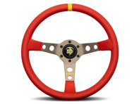 Momo MOD.07 红色版方向盘 - 意大利红色超细纤维