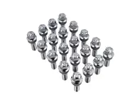 Wheel bolts Chrome plated for Porsche Boxster 986/996/997 (PACK OF 20) - WHT004676A, WHT006978, 99636120302, 99636120300, 99636120301, 99736120301, 3608100007