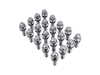 镀铬车轮螺栓 适用于保时捷 Boxster 986/996/997（20 个装） - WHT004676A, WHT006978, 99636120302, 99636120300, 99636120301, 99736120301, 3608100007