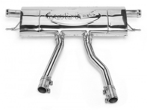 Sports exhaust rear silencer Porsche 958 Cayenne S 4.8Ltr