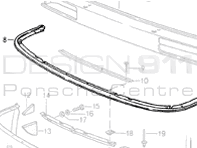 前笑脸橡胶。保时捷 965 Turbo - 96550514301, 9655051430101C, 9655051430201C, 9655051430301C