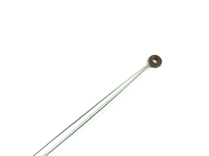 Trekkabel voor deurgrendel. Porsche 356A T2 / 356B / 356C - 64453156101, PCG53156101