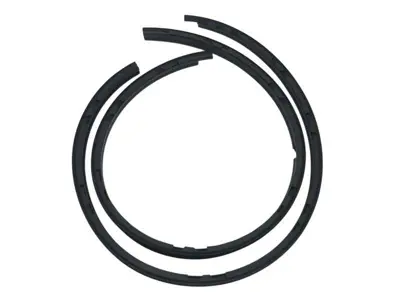 Door Window Channel Guide Seal. Porsche 928 1978-95 - 92853732303, 92853732403 - PTSDF_L, PTSDF_R