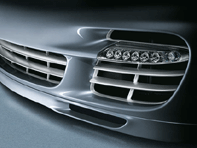 Voorbumperroosters Turbo Porsche 997 2005-08
