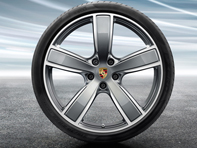 22' Cayenne Sport Classic Alloy Wheels & Summer Tyres Original Porsche - 9Y0044640P