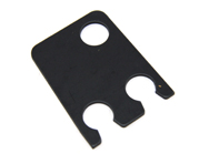 Piastra distanziale arco pieghevole principale 2mm. Porsche 911 78-89 / 964 / 993 - 91156142300