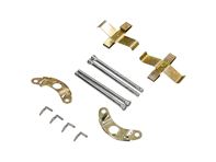 后刹车片安装套件。保时捷 928 78-85 - 92835295300, 92835295301