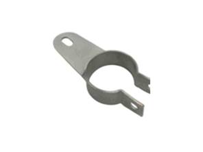 Fascetta di scarico con staffa in acciaio inox 43mm. Porsche 356B / 356C - 61611102500 - PRS121