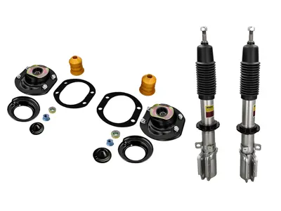 Shock absorbers with top mounts & fitting kit front Porsche 993 - 99334301800, 99334304103, 99334304137, 99334304104, 99334304135, 99334398001, 99334304107, 99334304138, 99334304203, 99334304237, 99334304204, 99334304235, 99334398002, 99334304207, 99334304238, 99334304140, 99334304142, 99334304240, 99334304242, 99334304139, 99334304141, 99334304239, 99334304241