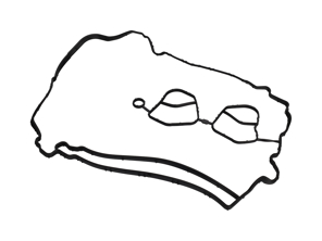 Junta de tapa de culata. Porsche 982 Boxster / 982C Caimán - 9A210557000, 9A210558000, 9A210557001, 9A210558001, 816.750, 816.760