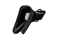 Conducto de aire trasero de 1/4 de panel/marco para rejilla protectora. Porsche 718 (982) Boxster/Cayman - 982815265BOK1, 982815265COK1, 982815266BOK1, 982815266COK1