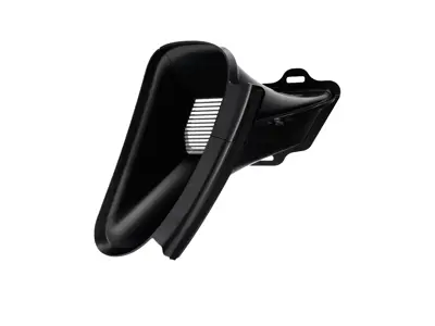 Hinteres 1/4-Blech Luftkanal / Rahmen für Schutzgitter. Porsche 718 (982) Boxster / Cayman - 982815265BOK1, 982815265COK1, 982815266BOK1, 982815266COK1