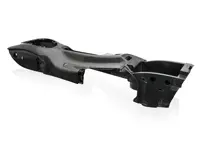 Centre console, Carbon. Porsche 986 Boxster / 996 - 98655299508