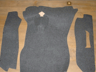 Kofferbak Tapijt Set. Porsche 911 1977-85