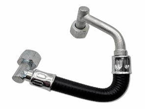 Tubo del carburante - Dal rail del carburante all'ammortizzatore a membrana. Porsche 924S / 944 2.5L/2.7L / 944 Turbo 1985-1991 - 94411041302, 94411041303 - PKLA61
