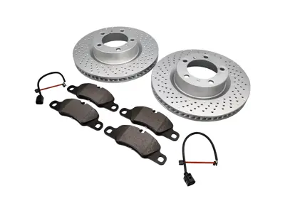 Pack Plaquettes de frein et Disques de frein AVANT Porsche 991 3.4L - 99735140101, 99735140201, 98135193904