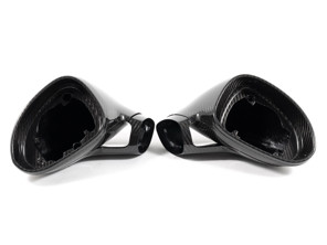 Specchietti retrovisori Rennline LHD Sport Design in fibra di carbonio. Porsche 991 / 981 - 99173162900G2L, 99173163000G2L, 99773172900G2L, 99773173000G2L, 99773163100G2L, 99763196200G2L
