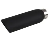 Tuyau d'échappement, revêtement en poudre, noir mat. Porsche 944 / 924 - 1620706000 - 1620705900