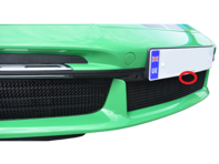 Set griglia anteriore in acciaio inox per paraurti anteriore ZunSport. Porsche 992 Turbo / Turbo S FDC - ZPR92820, ZPR92820B, ZPR92820, ZPR92820B