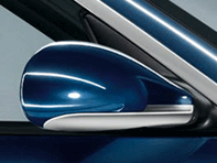 Exterior Mirror Trims Alloy Look. Porsche 997 / Boxster 987/ Cayman 987C - 98704480204